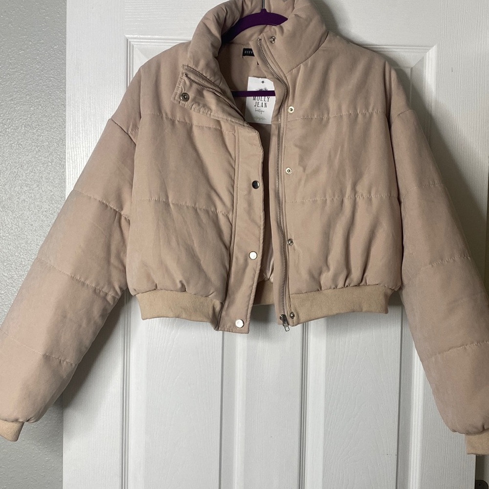Cream Puffer Jacket